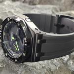 Часы Casio G-Shock Analog-Digital 2100 Series, арт. GA-2100SKE-7A, 44 мм, черный - фото 6