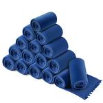 Флисовое одеяло wometo wave (16er-Set), синий - фото