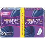 Lines Silk, очень впитывающие, с крылышками, 20 шт. - фото