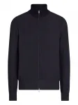 Кардиган на молнии Zegna, синий - фото