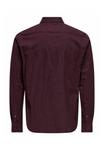 Рубашка NORMAL GESCHNITTEN KRAGEN Only & Sons, Бордо - фото 3