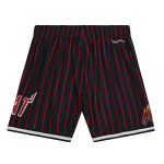 Шорты NBA MiAMI HEAT CITY COLLECTION MESH SHORTS Mitchell And Ness, цвет Schwarz/Rot - фото 2