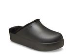 Сабо Crocs Dylan Lined Platform Clog - Women's, черный - фото