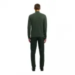 Свитер Selected Berg full zip, зеленый - фото 2