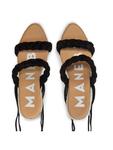Эспадрильи Manebi Hamptons Two Braided Bands Wedge Эспадрильи Manebi K 1.0 WE, черный - фото 4