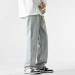 Джинсы унисекс Jcui, серый - фото 36