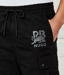 Шорты garlio hugo x racing bulls Loose fit Hugo, черный - фото 4