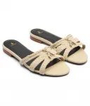 Кожаные тапочки Patrizia Pepe, белый - фото 3