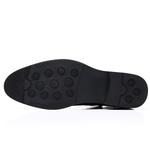 Черные утепленные ботинки GZZ, Темно-коричневые - фото 5