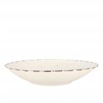 Белая пастообразная тарелка 30 см Landscape, белый - фото