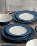 Набор из 4 обеденных тарелок Colorwave Rim Noritake, Blue - фото 3
