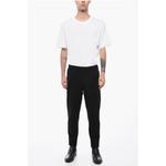 CC COLLECTION Трикотажные брюки с одинарной складкой Corneliani, Black - фото 4