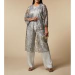 Рубашка PETALI Marina Rinaldi, серебряный - фото 3