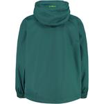 Детская куртка-дождевик с фиксированным капюшоном Cmp, цвет lichen - фото 2