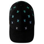 Ouis Vuitton 7974 V Blason Shading Denim Cap LOUIS VUITTON, черный - фото 8