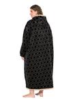Халат Ulla Popken, черный - фото 3