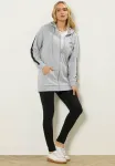 Толстовка с капюшоном Long Tall Sally, Grey - фото 4