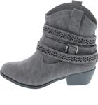 Женские ботинки Sunami без рейтинга Not Rated, Grey - фото 2