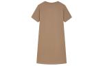 Женское платье с коротким рукавом Champion, хаки - фото 5