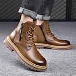 Мужские ботинки Cahhrrn X Martin Boot Men Beige Cachiotti - фото 15