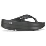 Женские сандалии OOmega OOlala вьетнамки Oofos, черный - фото 2