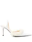 Декорированные туфли MACH & MACH, белый - фото