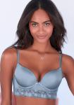 VIVANCE Push-up Bra в цвете Dusty Blue - фото 2