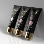 Mollylac Sunset Sparkle Hema/di-hema Free Acrylic Builder Gel, 30 мл - фото 4