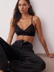Треугольный бюстгальтер Trendyol, черный - фото