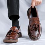 Лоферы мужские Weishibangwei, черный - фото 10