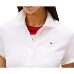 Женская поло Tommy Hilfiger, белый - фото 5