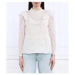 Блузка стандартного кроя Twin-Set, белый - фото