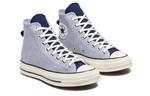 Кроссовки chuck 70 high 'washed indigo hickory stripes' Converse, синий - фото 3