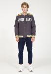Куртка PLUS EIGHTEEN Blouson Mit Logoprint, антрацит - фото 3