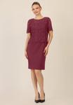 Платье Apart Shift dress, Bordeaux/Rot/Bordeaux - фото 2