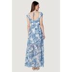 Синее платье из полиэстера GUESS - фото 4