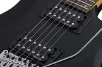 Schecter C-6 FR DELUXE Сатин Черный - фото 3