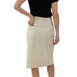 Юбка Be Lenka Essentials midi, бежевый - фото 2