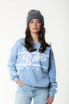 Толстовка Colourful Rebel REBELS STARS DROPPED SHOULDER , Halogen Blue/Light Blue - фото
