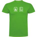 Футболка Kruskis Problem Solution Fish, зеленый - фото