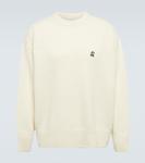 Свитер из альпаки и шерсти Undercover, белый - фото