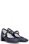 Туфли-лодочки Fabienne Mary Jane Navy Repetto - фото 4