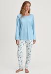 Пижамный комплект Calida DAYLIGHT DREAMS SET, Cascade Blue/Light Blue - фото