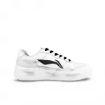 LINING Pontoon Boats Abrasion Resistant Breathable Coverage Low top Skateboard Shoes Men's White - фото 3