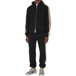 Хлопковые джоггеры Burberry, черный - фото 3