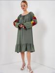 Платье Bigdart, хаки - фото 2