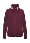 Толстовка Elbsand Zip-up sweatshirt, Weinrot/Berry - фото