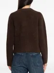 Кардиган на молнии Samsoe Samsoe, коричневый - фото 4
