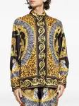 Рубашка с принтом VERSACE, желтый - фото 3
