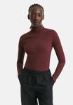 Топ GANT LIGHTWEIGHT TURTLENECK , Plum Wine/Bordeaux - фото